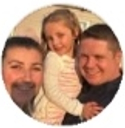 Eric Zimmer with Tiffany and Erica Halem